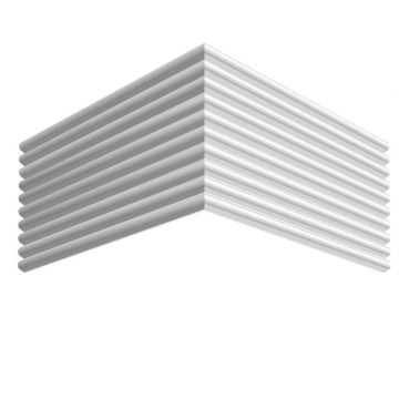 Стеновая панель ЛДФ меловой Ultrawood (Ультравуд) 2000х240х17 мм, UW 06 i