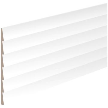 Стеновая панель ЛДФ меловой Ultrawood (Ультравуд) 2000х240х12 мм, UW 08 i