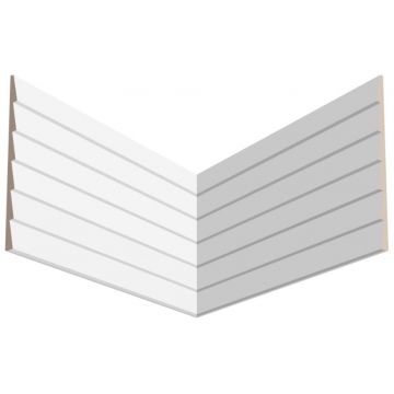 Стеновая панель ЛДФ меловой Ultrawood (Ультравуд) 2000х240х12 мм, UW 08 i