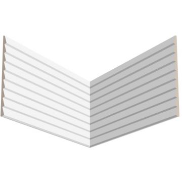 Стеновая панель ЛДФ меловой Ultrawood (Ультравуд) 2000х240х12 мм, UW 09 i