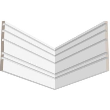 Стеновая панель ЛДФ меловой Ultrawood (Ультравуд) 2000х240х17 мм, UW 10 i