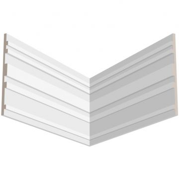 Стеновая панель ЛДФ меловой Ultrawood (Ультравуд) 2000х240х15 мм, UW 11 i