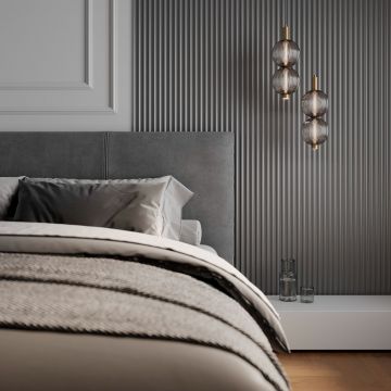 Стеновая панель ЛДФ меловой Ultrawood (Ультравуд) 2000х240х13 мм, UW 12 i