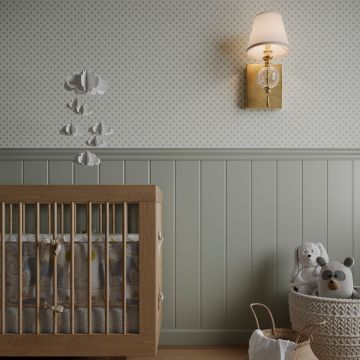 Стеновая панель ЛДФ меловой Ultrawood (Ультравуд) 133х813х6 мм, Wain 0003, 6