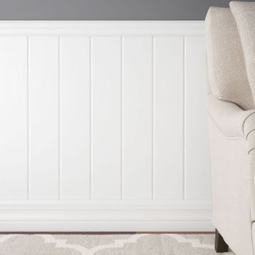 Стеновая панель ЛДФ меловой Ultrawood (Ультравуд) 133х813х6 мм, Wain 0003, 6