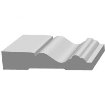 Наличник ЛДФ меловой Ultrawood (Ультравуд) 2000х89х18 мм, N 0002 i 2.00