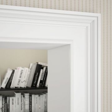 Наличник ЛДФ меловой Ultrawood (Ультравуд) 2000х25х89 мм, N 8185 i 2.00