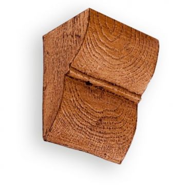 Консоль полиуретановая Уникс (Uniks) Классик К1 Орех 70х90х110 мм OID-6576