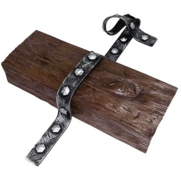 Ремень-имитация полосы кованного металла М полиуретановая Уникс (Uniks) Серебро OID-6530