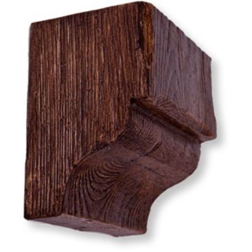 Консоль полиуретановая Уникс (Uniks) Модерн КМ12 Темная олива 110х120х65 мм OID-5640