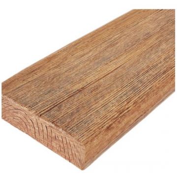 Декоративная доска полиуретановая Уникс (Uniks) Модерн ДМ16 Под покраску 2000х160х25 мм OID-6983