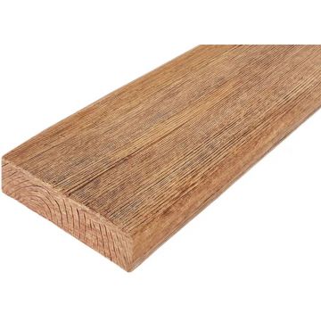 Декоративная доска полиуретановая Уникс (Uniks) Модерн ДМ16 Светлый дуб 2000х160х25 мм OID-6983