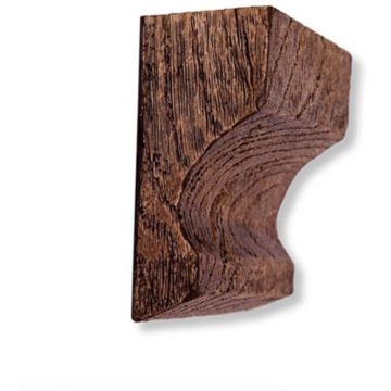 Консоль полиуретановая Уникс (Uniks) Славянский стиль КСС1 Под покраску 90х60х118 мм OID-5622