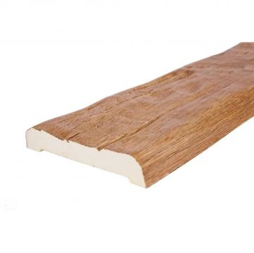 Декоративная доска полиуретановая Уникс (Uniks) Классик Д12 Светлый дуб 2000х120х25 мм OID-6982