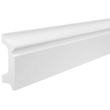 Плинтус Cosca Decor (Коска) PX001, 78х21, 2000 мм, Экополимер