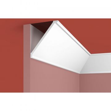 Карниз Cosca Decor (Коска) KX031, 90х75, 2000 мм, Экополимер