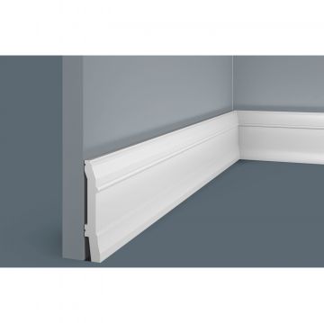 Плинтус Cosca Decor (Коска) PX020, 85х15, 2000 мм, Экополимер