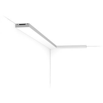 Плинтус напольный Orac Decor (Орак Декор) SX162 Square, 40х10, 2000 мм, Дюрополимер