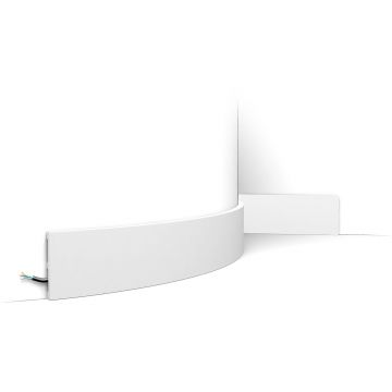 Потолочный гибкий карниз Orac Decor (Орак Декор) SX163F Square, 101х13, 2000 мм