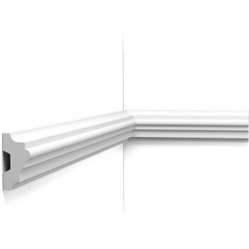 Молдинг для стен Orac Decor (Орак Декор) P9040, 50х25, 2000 мм, Полиуретан