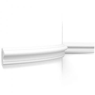 Молдинг гибкий для стен Orac Decor (Орак Декор) P8020F, 60х26, 2000 мм