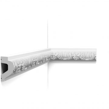 Молдинг для стен Orac Decor (Орак Декор) P3020, 61х32, 2000 мм, Полиуретан