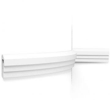 Молдинг гибкий для стен Orac Decor (Орак Декор) P7070F, 74х22, 2000 мм