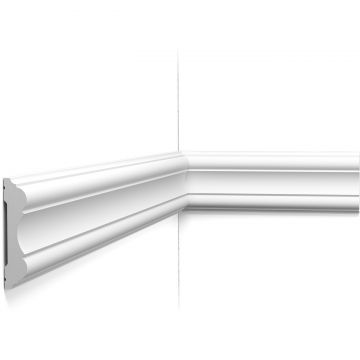 Молдинг для стен Orac Decor (Орак Декор) P8040, 101х22, 2000 мм, Полиуретан