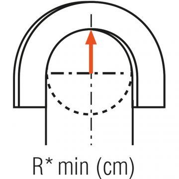 Молдинг гибкий для стен Orac Decor (Орак Декор) PX175F, 50х17, 2000 мм