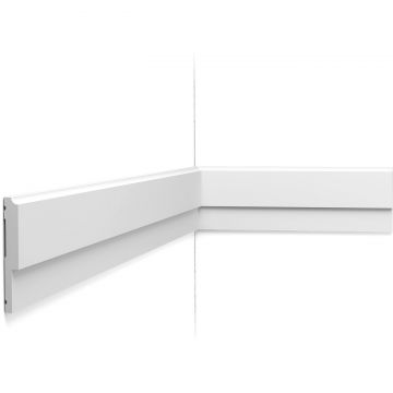 Молдинг для стен Orac Decor (Орак Декор) P9900, 80х10, 2000 мм, Полиуретан