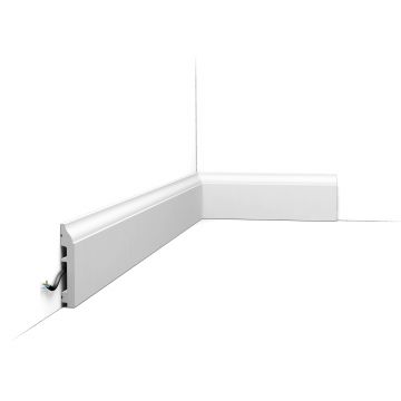 Плинтус напольный Orac Decor (Орак Декор) SX172, 85х14, 2000 мм, Дюрополимер