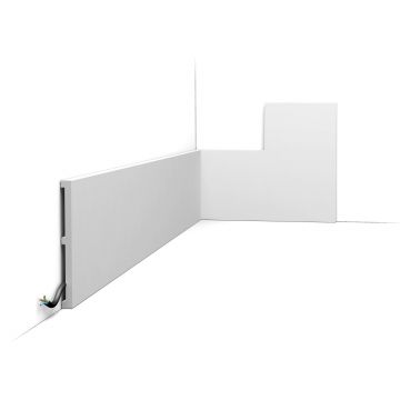 Молдинг для стен Orac Decor (Орак Декор) SX168 Square, 150х13, 2000 мм, Дюрополимер