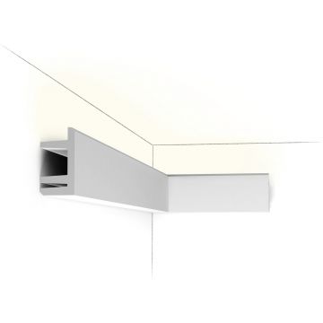 Профиль для скрытого освещения Orac Decor (Орак Декор) C381, 95х50, 2000 мм, Полиуретан