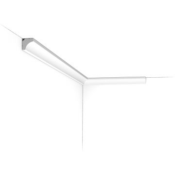 Потолочный карниз Orac Decor (Орак Декор) C250, 16х16, 2000 мм, Полиуретан