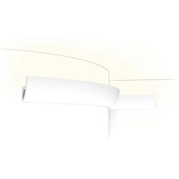 Профиль гибкий для скрытого освещения Orac Decor (Орак Декор) C373F, 80х50, 2000 мм, Полиуретан