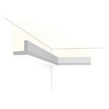 Профиль для скрытого освещения Orac Decor (Орак Декор) C361, 50х50, 2000 мм, Полиуретан