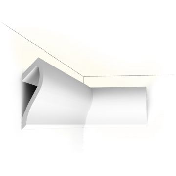 Профиль для скрытого освещения Orac Decor (Орак Декор) C371, 185х58, 2000 мм, Полиуретан