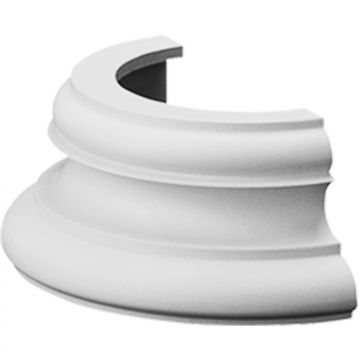 Подножие для полуколонны Orac Decor (Орак Декор) K1151, 160х125, 320 мм, Дюрополимер