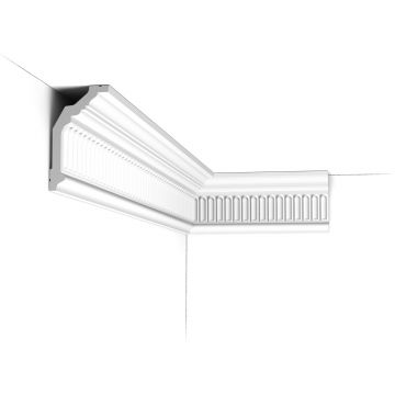 Классический потолочный карниз Orac Decor (Орак Декор) C304, 122х72, 2000 мм, Полиуретан
