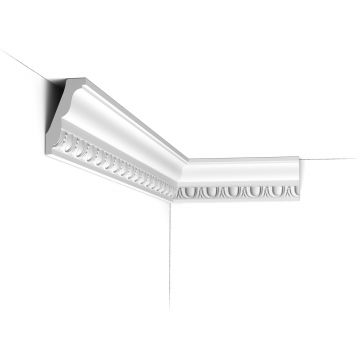 Классический потолочный карниз Orac Decor (Орак Декор) C212, 75х45, 2000 мм, Полиуретан