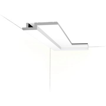 Классический потолочный карниз Orac Decor (Орак Декор) C395, 155х31, 2000 мм, Полиуретан