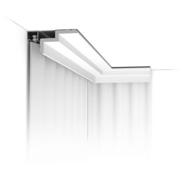 Потолочный карниз Orac Decor (Орак Декор) C390 Steps, 100х60, 2000 мм, Полиуретан