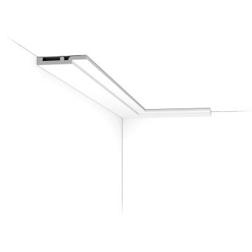 Плинтус напольный Orac Decor (Орак Декор) SX187, 75х12, 2000 мм, Дюрополимер