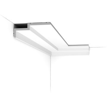 Потолочный карниз Orac Decor (Орак Декор) C391 Steps, 160х60, 2000 мм, Полиуретан