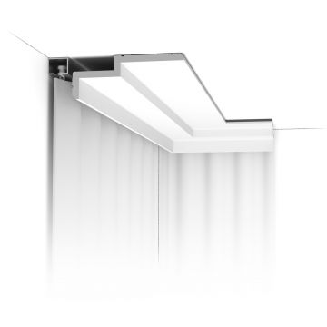 Потолочный карниз Orac Decor (Орак Декор) C391 Steps, 160х60, 2000 мм, Полиуретан