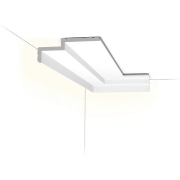 Потолочный карниз Orac Decor (Орак Декор) C391 Steps, 160х60, 2000 мм, Полиуретан