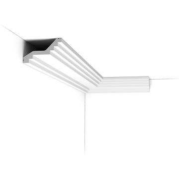 Потолочный карниз Orac Decor (Орак Декор) C400, 100х60, 2000 мм, Полиуретан