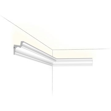 Классический потолочный карниз Orac Decor (Орак Декор) C323, 55х42, 2000 мм, Полиуретан