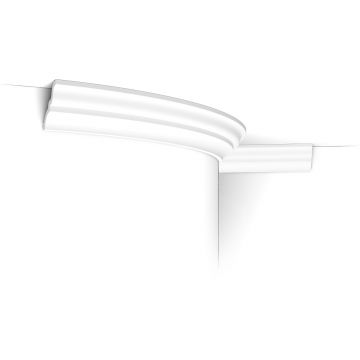 Классический гибкий потолочный карниз Orac Decor (Орак Декор) C325F, 70х65, 2000 мм