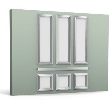 Молдинг для стен Orac Decor (Орак Декор) P4025, 83х34, 2000 мм, Полиуретан